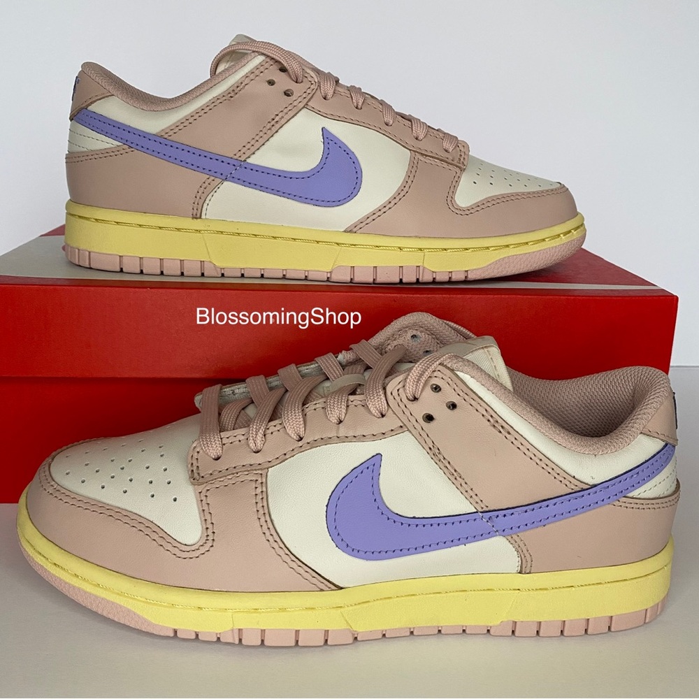 NEW Nike Dunk Low Pink Oxford